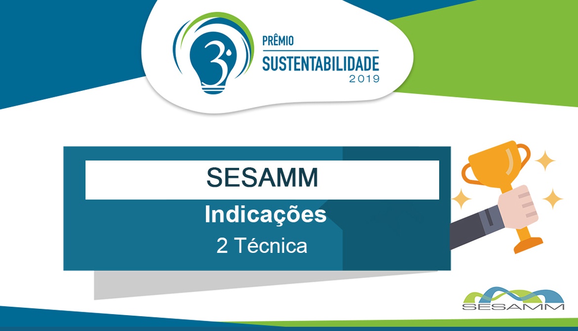 SESAMM está entre as finalistas do Prêmio Sustentabilidade 2019