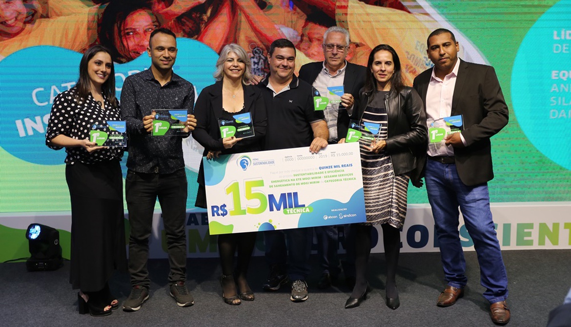 SESAMM vence Prêmio Sustentabilidade na categoria técnica