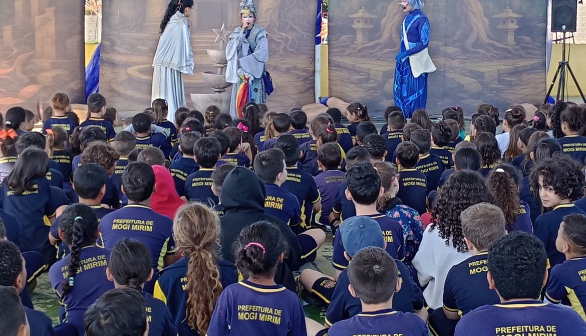 Mogi Mirim recebeu um teatro musical que uniu fantasia e educação ambiental